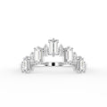 18K White Gold Baguette Diamond Ring — TOP