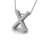 18K Viking Diamond Pendant — 3D VIEW