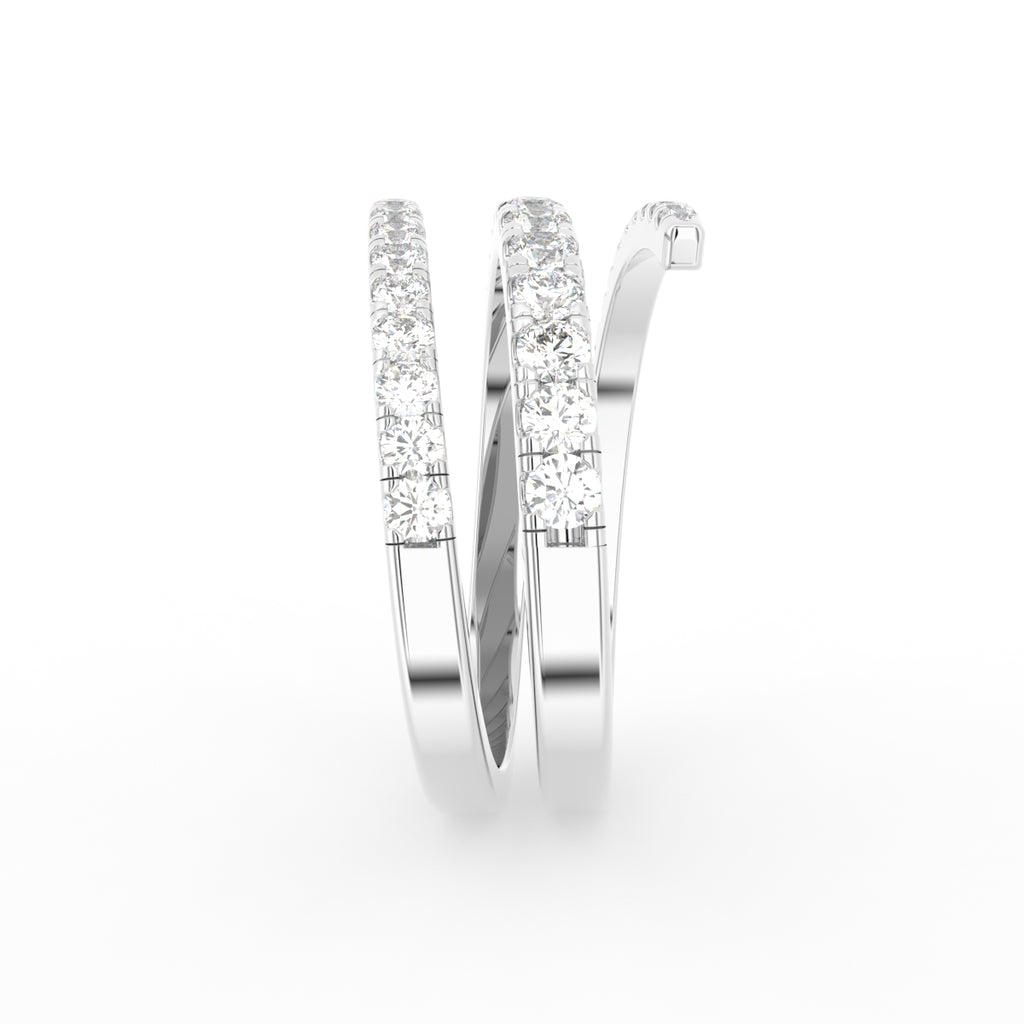 vimg:FJ6103|vimg:FJ6118|vimg:FJ6111|18K Round Diamond Ring — SIDE