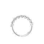 vimg:FJ4665|vimg:FJ4672|vimg:FJ4673|14K White Gold Eternity Marquise Diamond Ring — FRONT