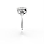 vimg:Z00312|18K Trilogy Radiant Diamond Ring — SIDE