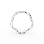 14K Yellow Gold Round Diamond Ring — FRONT