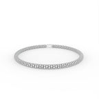 Sterling Silver Diamond Bracelet — TOP