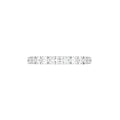 18K Eternity Diamond Ring — TOP