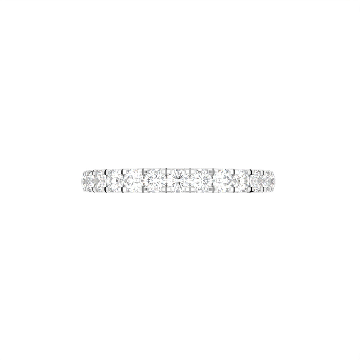 18K Eternity Diamond Ring — TOP