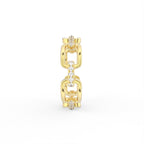Sterling Silver Diamond Ring — 3D / RIGHT