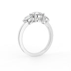 18K Trilogy Diamond Ring — 3D VIEW
