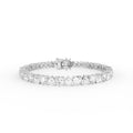 18K Heart Diamond Bracelet — TOP