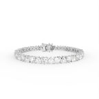 18K Heart Diamond Bracelet — TOP