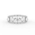 18K Cushion Diamond Statement Ring — TOP