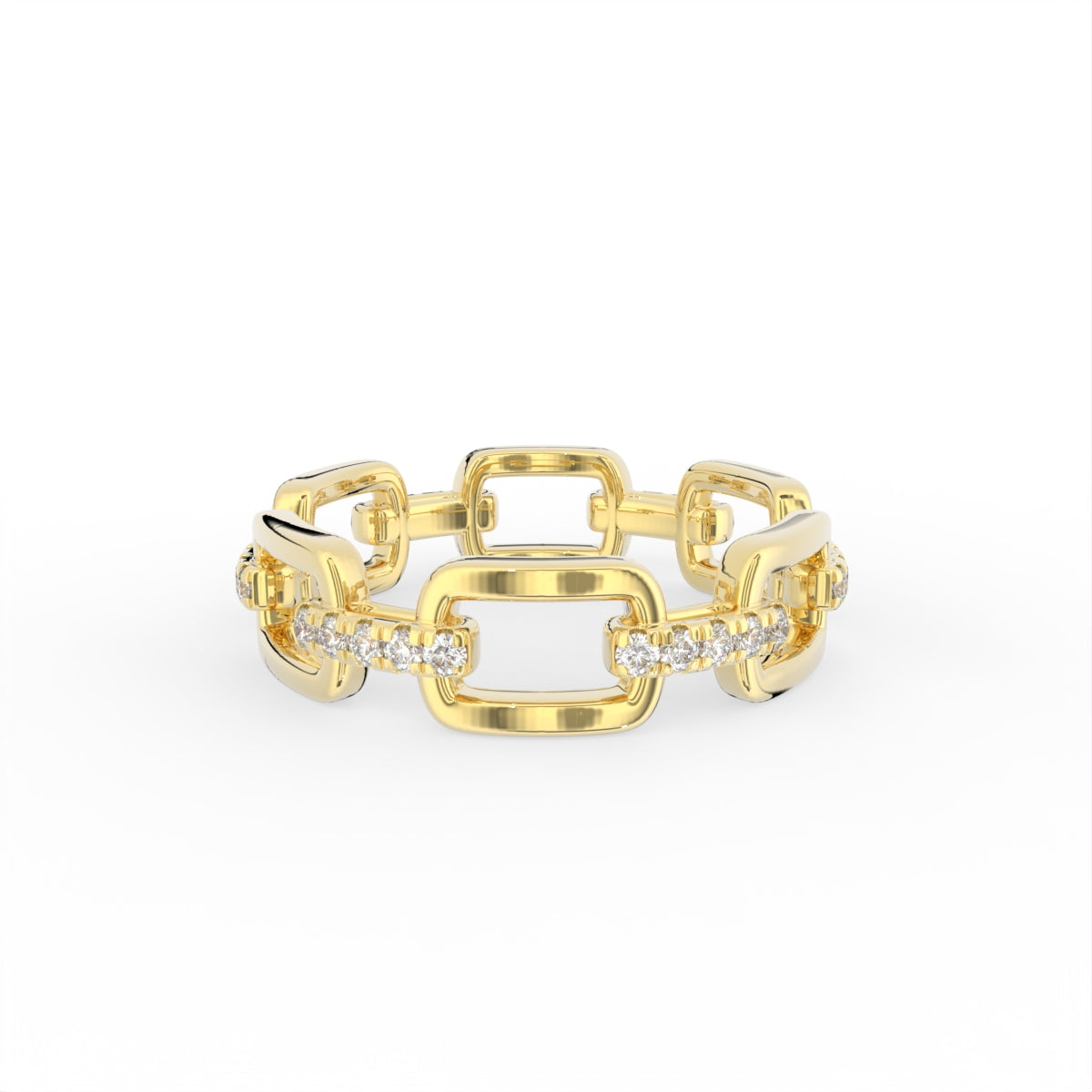 Sterling Silver Diamond Ring — TOP
