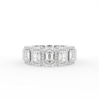 18K Eternity Diamond Ring — TOP