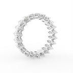 18K Eternity Diamond Ring — 3D VIEW