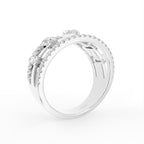18K Baguette Diamond Eternity Ring — 3D VIEW