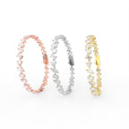 18K Diamond Bracelet — 3 COLOR