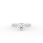 18K Solitaire Diamond Ring — TOP