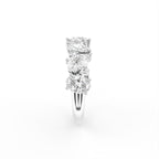 18K Eternity Diamond Ring — SIDE