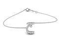 18K Arabic Alphabet Diamond Bracelet — TOP