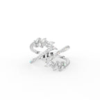 18K Bespoke Marquise Diamond Ring — TOP