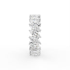 vimg:FJ3871|vimg:FJ3913|14K White Gold Full Eternity Marquise Diamond Ring — SIDE