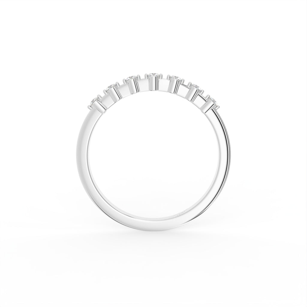 18K Eternity Diamond Ring — FRONT