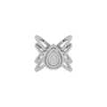 18K Bespoke Multi-Band Diamond Ring — TOP