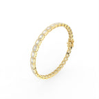 Sterling Silver Diamond Bracelet — IMAGE URL