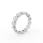 Sterling Silver Diamond Ring — IMAGE URL