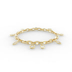 18K Charm Diamond Bracelet — TOP