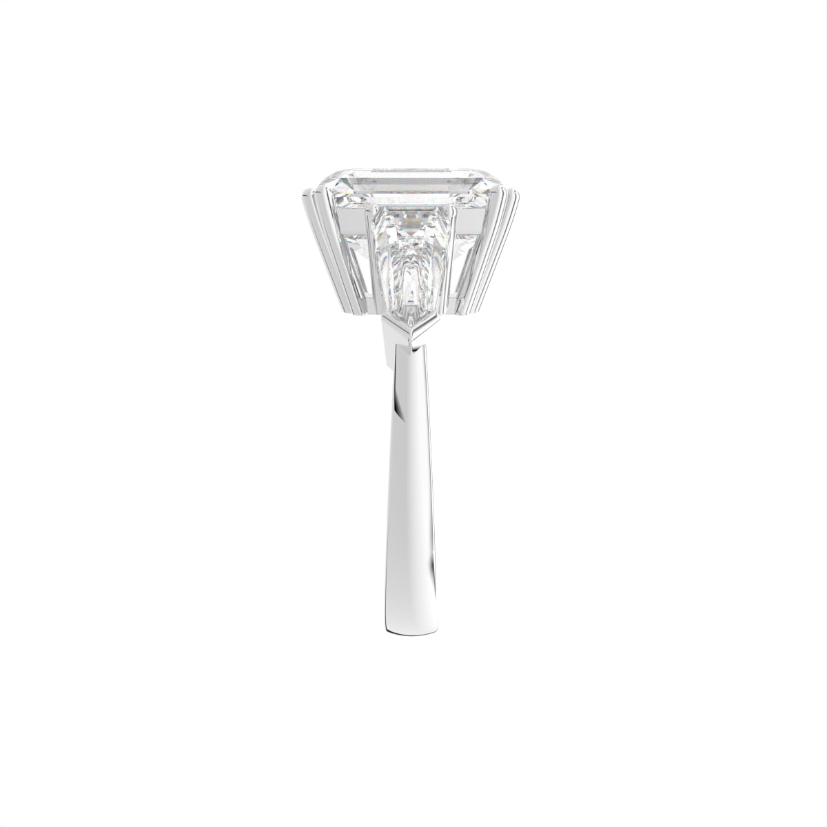 18K Diamond Ring — SIDE