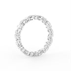 18K White Gold Pear Eternity Diamond Ring — 3D VIEW