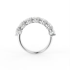 vimg:FJ4867|vimg:FJ4868|vimg:FJ4872|vimg:FJ4874|vimg:FJ4875|vimg:FJ4880|vimg:FJ4882|14K White Gold Eternity Heart Diamond Ring — FRONT
