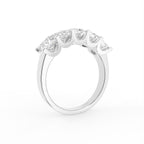 18K Eternity Princess Diamond Ring — 3D VIEW