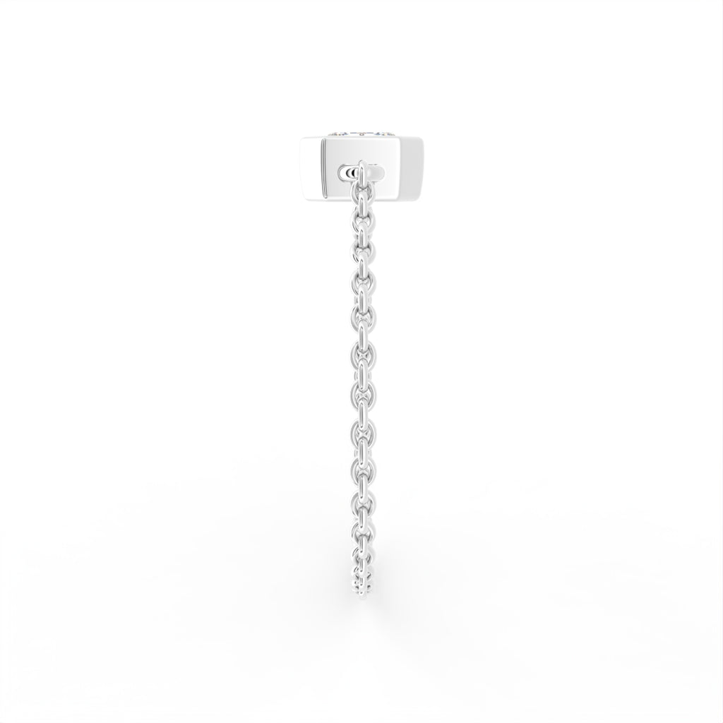 vimg:FJ3945|vimg:FJ3956|14K Solitaire Emerald Cut Diamond Ring — SIDE