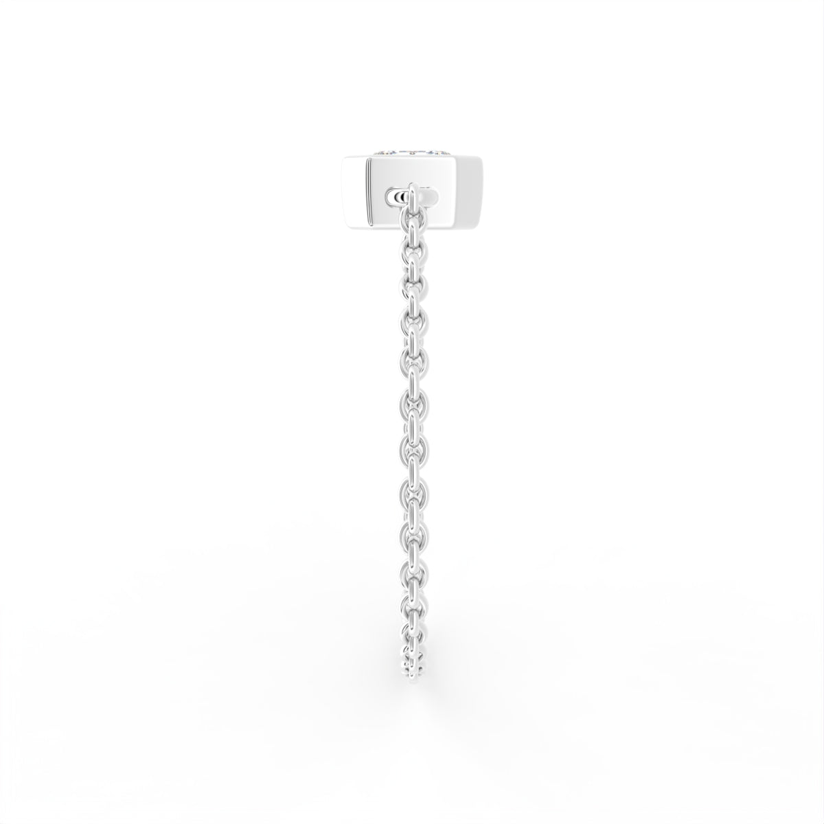 vimg:FJ3945|vimg:FJ3956|14K Solitaire Emerald Cut Diamond Ring — SIDE