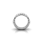 18K Double Finger Diamond Ring — FRONT