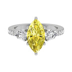 vimg:FJ2182|18K Trilogy Marquise Diamond Ring — TOP