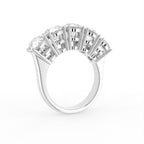 18K Bespoke Round Diamond Ring — 3D VIEW