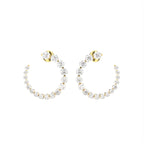 18K Bespoke Diamond Earrings — TOP