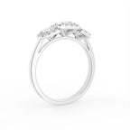 18K Trilogy Diamond Ring — 3D VIEW