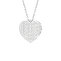 vimg:FJ6467|vimg:FJ6468|vimg:FJ6469|18K Heart Round Diamond Pendant — FRONT