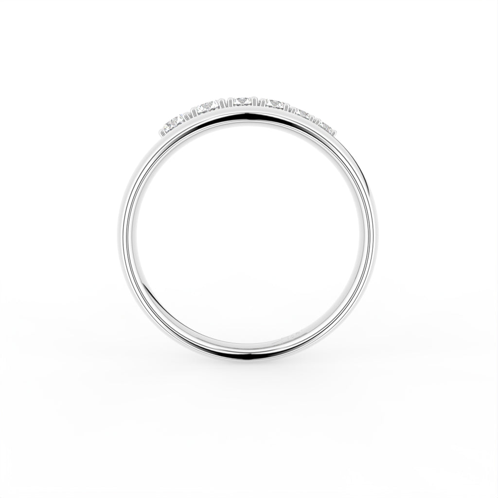 18K Bespoke Diamond Ring — FRONT