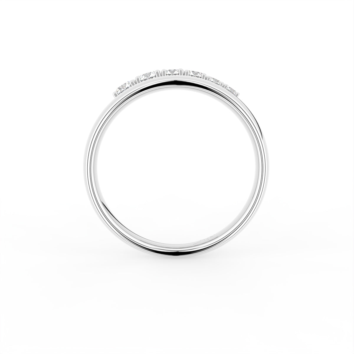 18K Bespoke Diamond Ring — FRONT