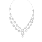 Sterling Silver Diamond Necklace — IMAGE URL