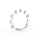 18K Bespoke Bezel-Set Diamond Ring — 3D VIEW