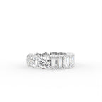 18K Eternity Diamond Ring — TOP