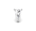 vimg:FJ4907|vimg:FJ4912|14K White Gold Trillion Diamond Stud Earrings — TOP