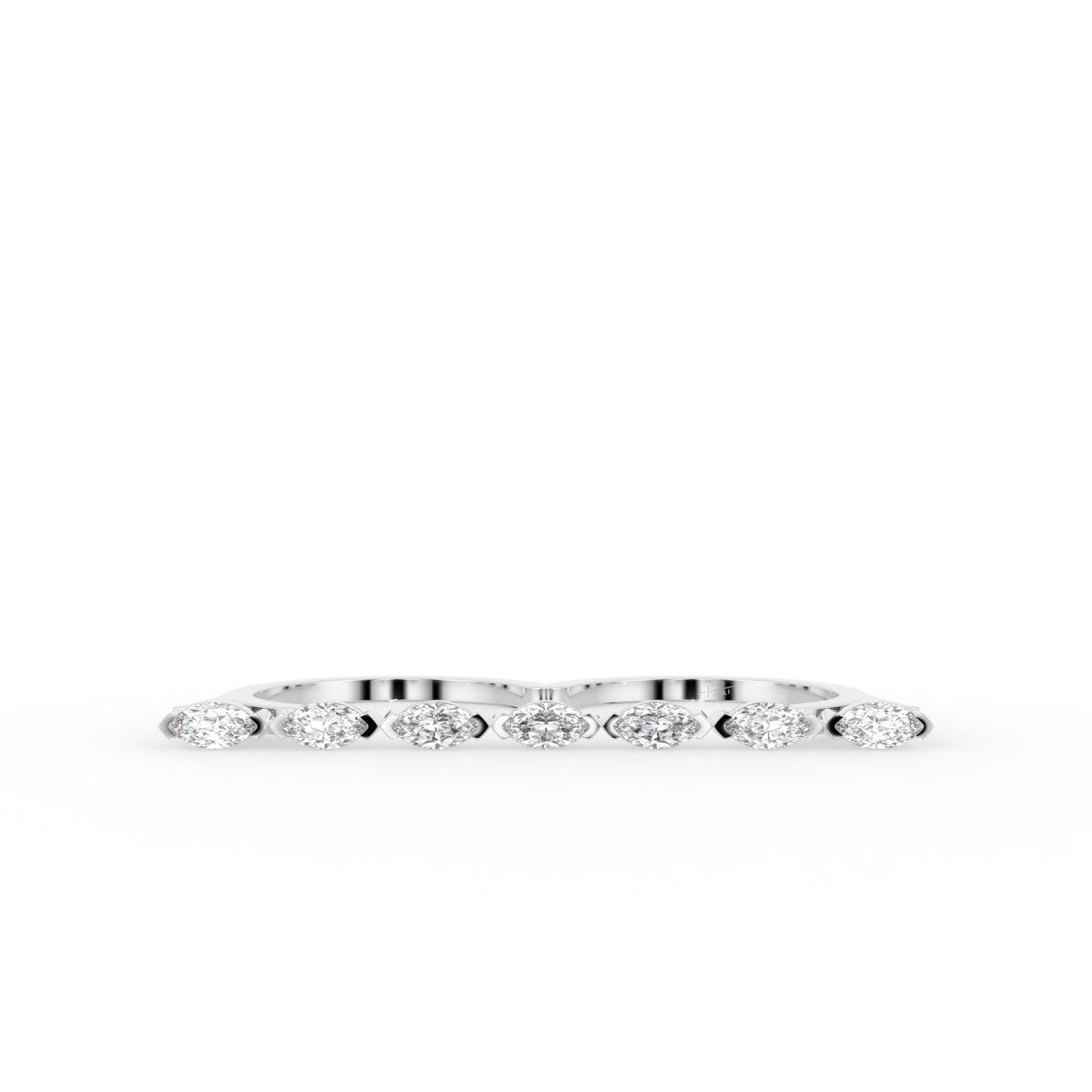 18K Bespoke Marquise Diamond Ring — TOP