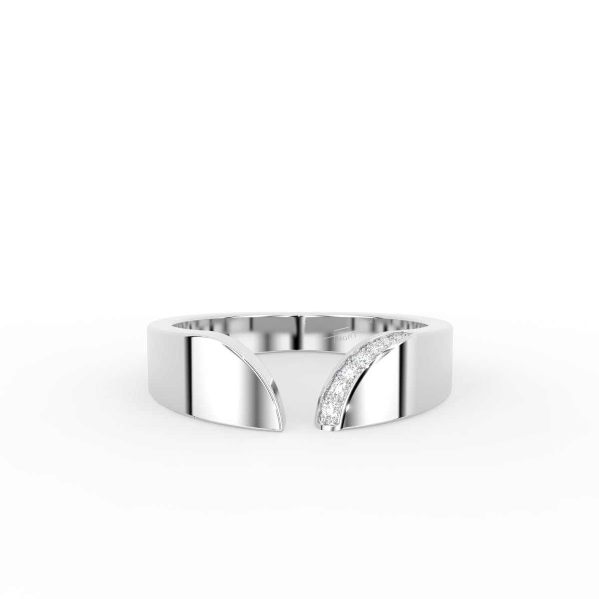 18K Bespoke Diamond Ring — TOP