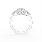 vimg:Z00246|18K Trilogy Marquise Diamond Ring — FRONT